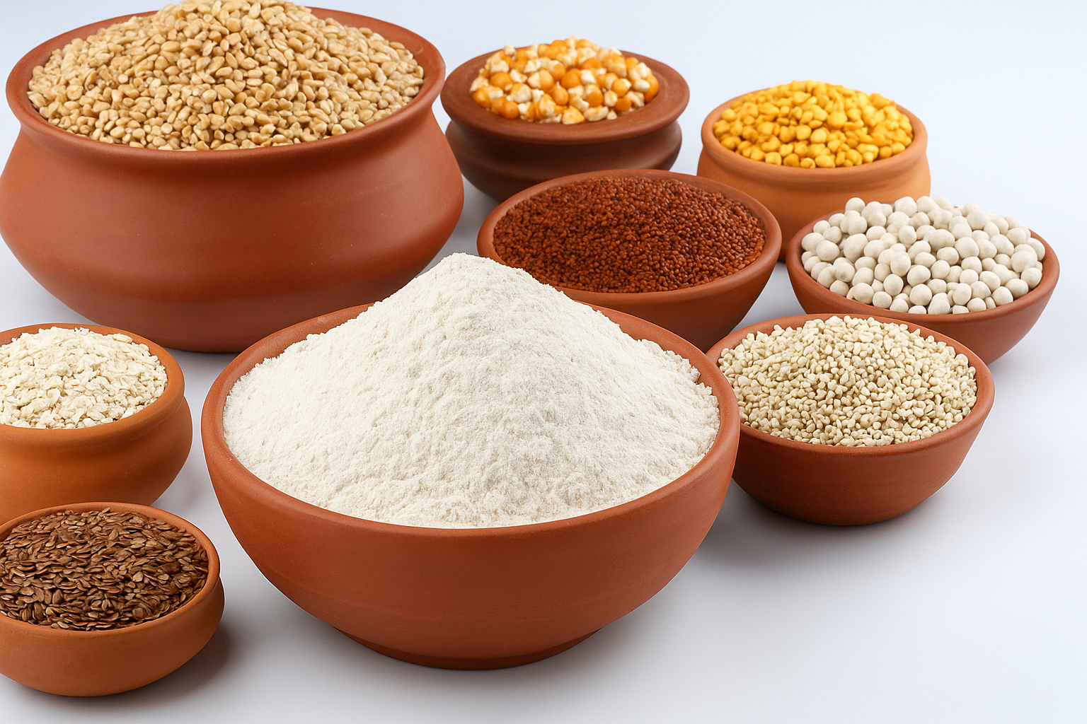 Multigrain Flour (Wheat, Millet, Sorghum Blend)